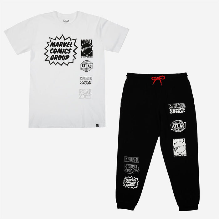 Omni Icon Lounge Set - Heroes & Villains-Marvel-Loungewear Set
