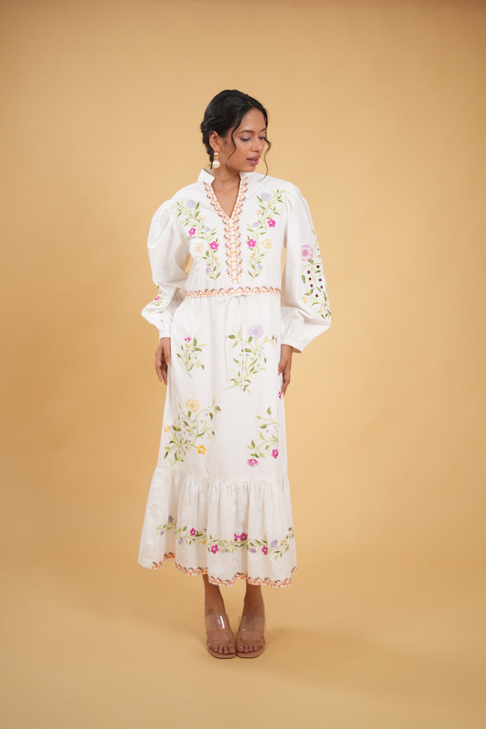Orchid Whisper Long Dress