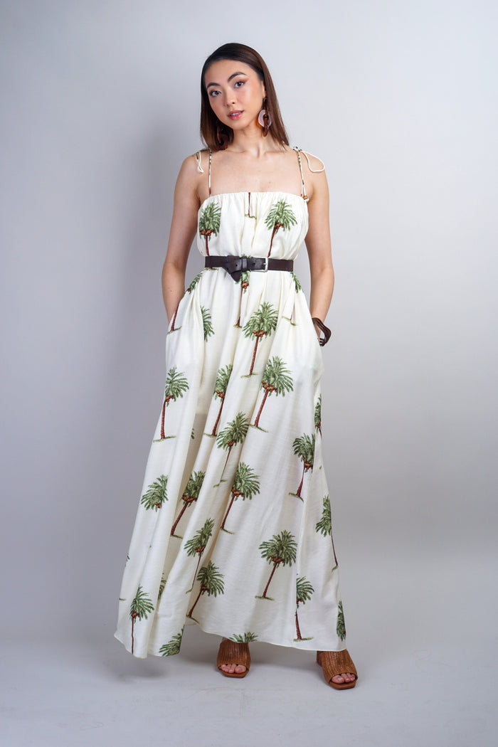 Private Label DRESSES Palm Trees Maxi Dress