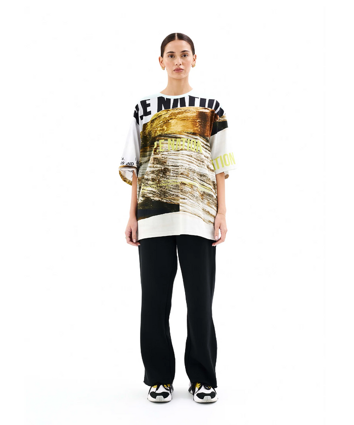 P.E Nation Bermuda Tee (Scene Print)