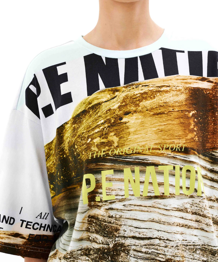 P.E Nation Bermuda Tee (Scene Print)