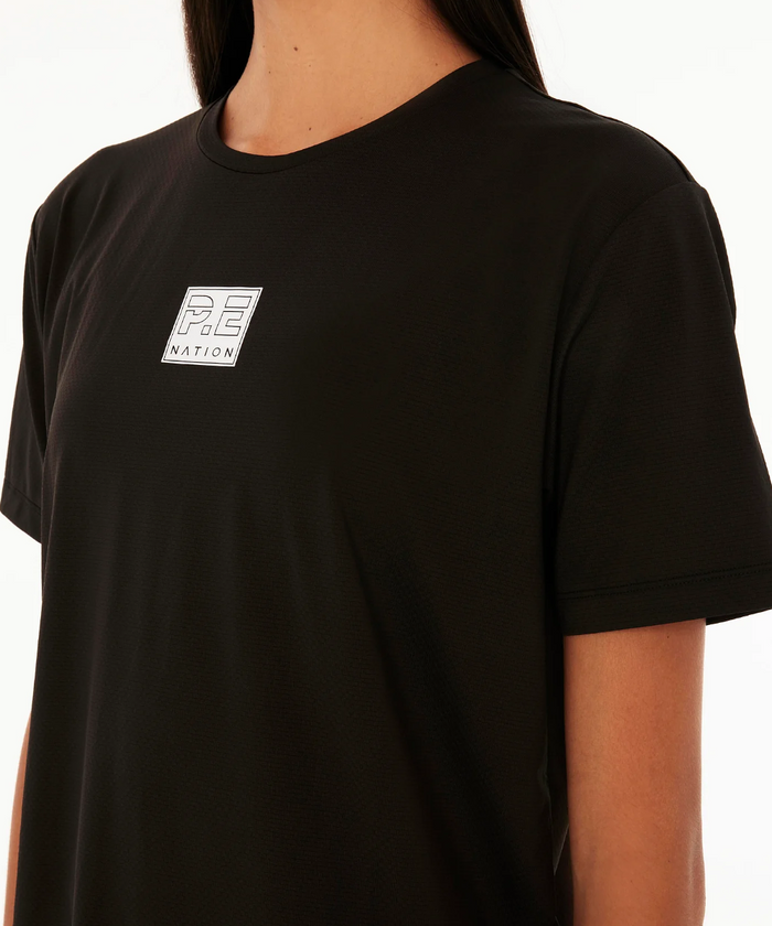 P.E Nation Crossover Air Form Tee (Black)