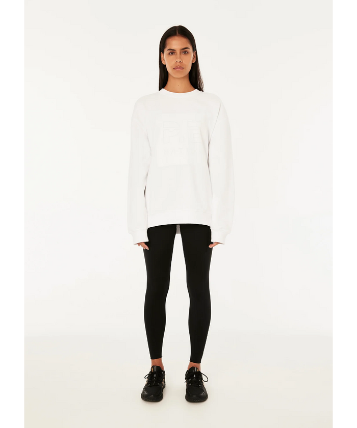 P.E Nation Cut Shot Sweat (Optic White)
