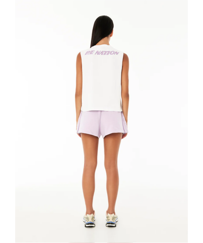P.E Nation Double Jump Tank (Optic White)