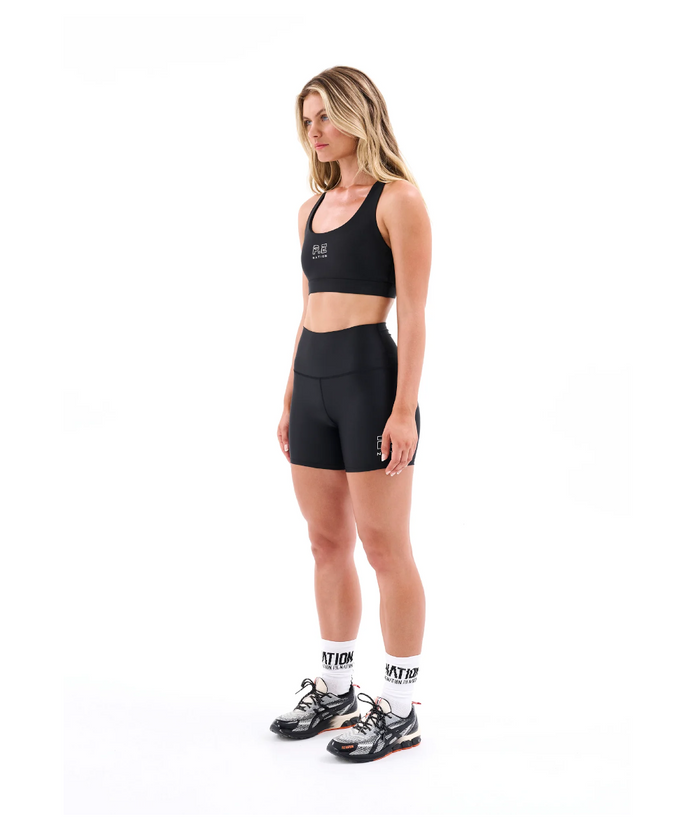 P.E Nation Long Range Bike Short (Black)