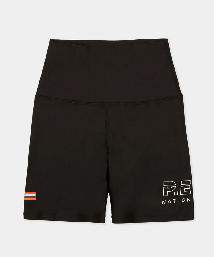 P.E Nation Long Range Bike Short (Black)