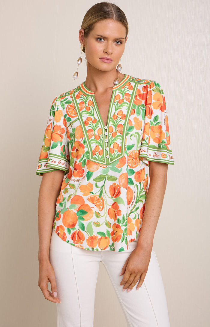 Perry Jersey Top, color_orange