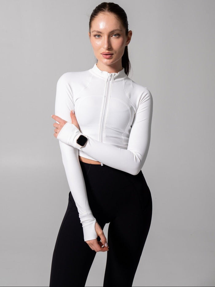 Phantom Waist Jacket - White