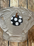 POLKA DOT PUMPKIN TOP