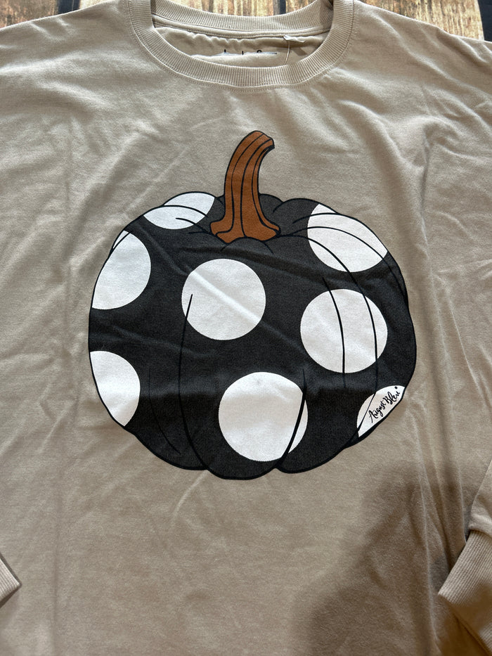 POLKA DOT PUMPKIN TOP