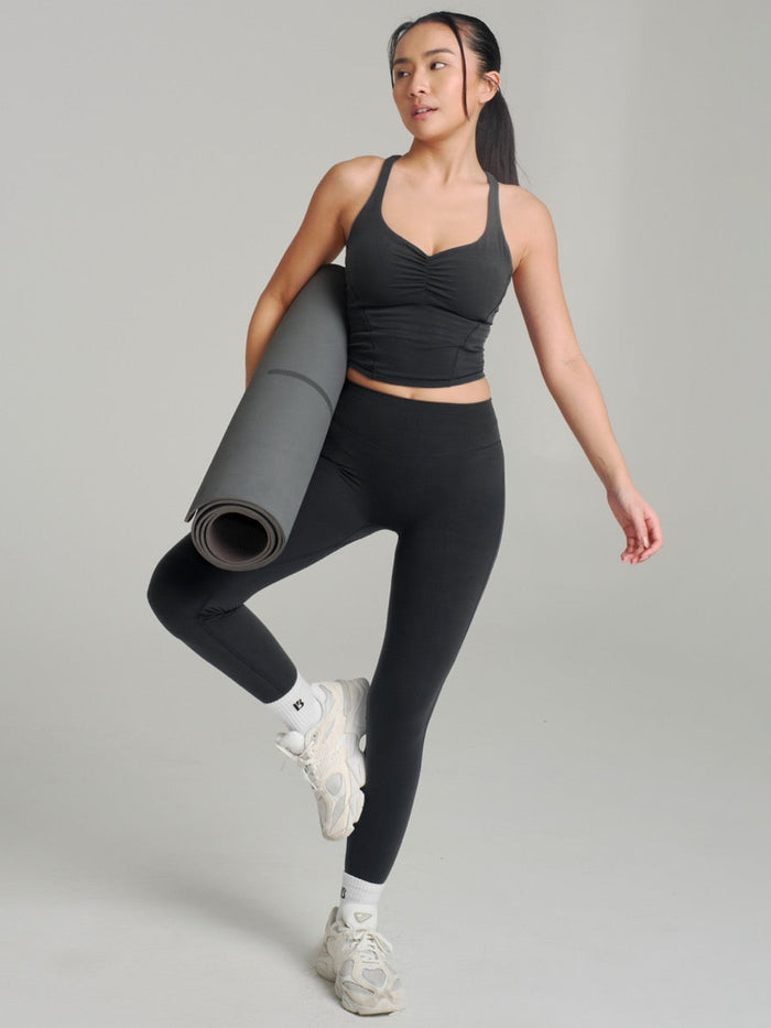 Poshknit Aggressive Scrunch Legging - Onyx Black