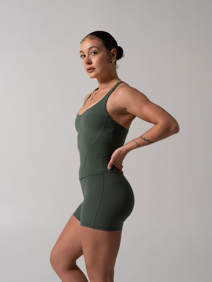 Poshknit Hip Tank - Limon Pepino