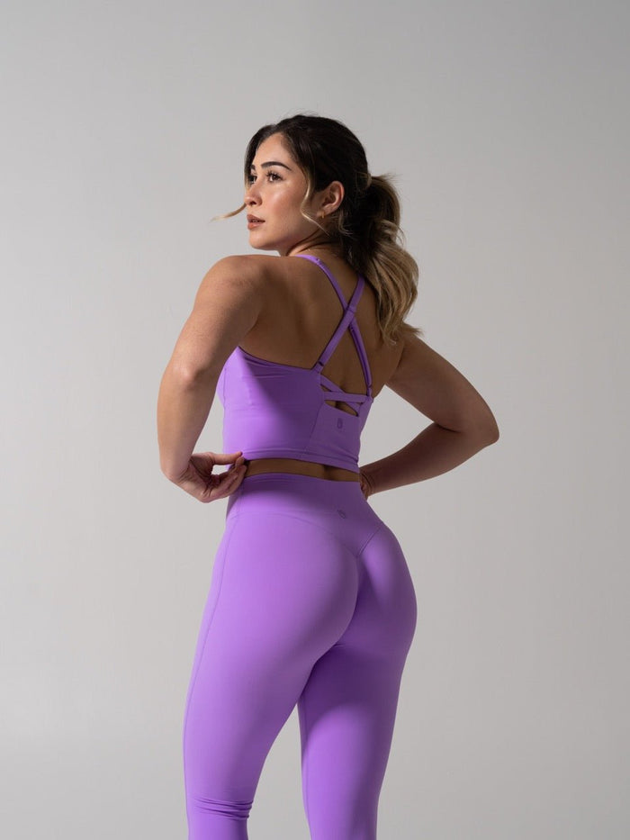 Poshknit Waist Tank - Taffy Purple