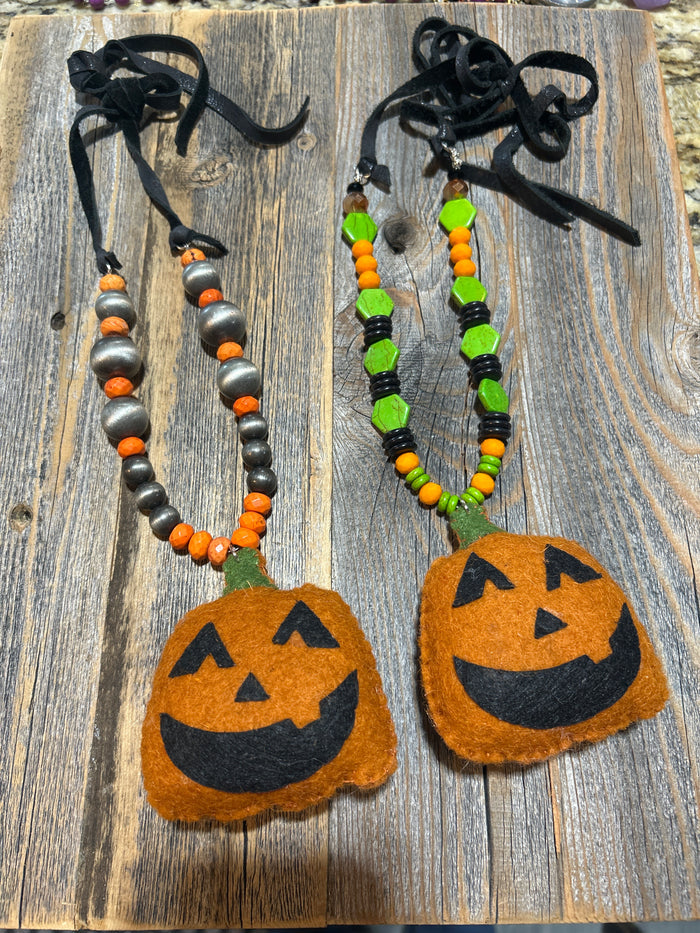 Pumpkin Necklaces