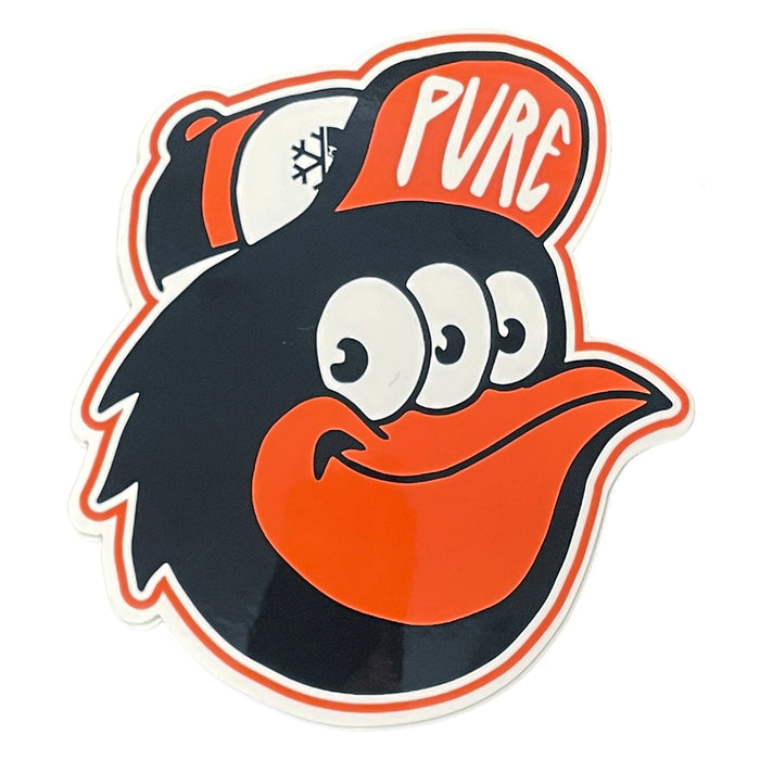 Pure Oh Sticker pure boardshop