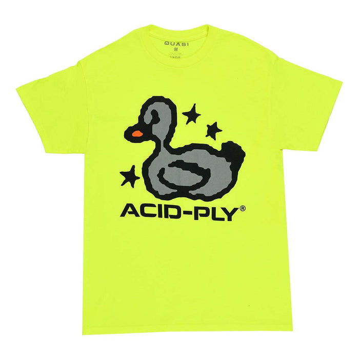 Quasi Duck Tech T-Shirt Safety Green Pure Boardshop