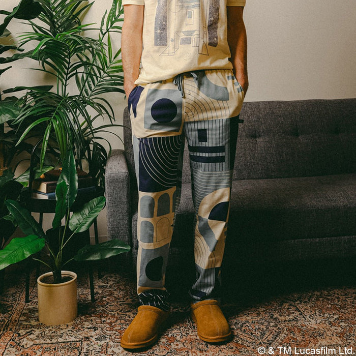 R2D2 Geometric Pajama Pants - Heroes & Villains-Star Wars-Pajama Pants