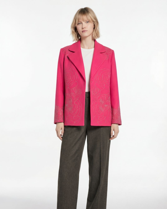 RANI PINK WINTER ROSE JACKET