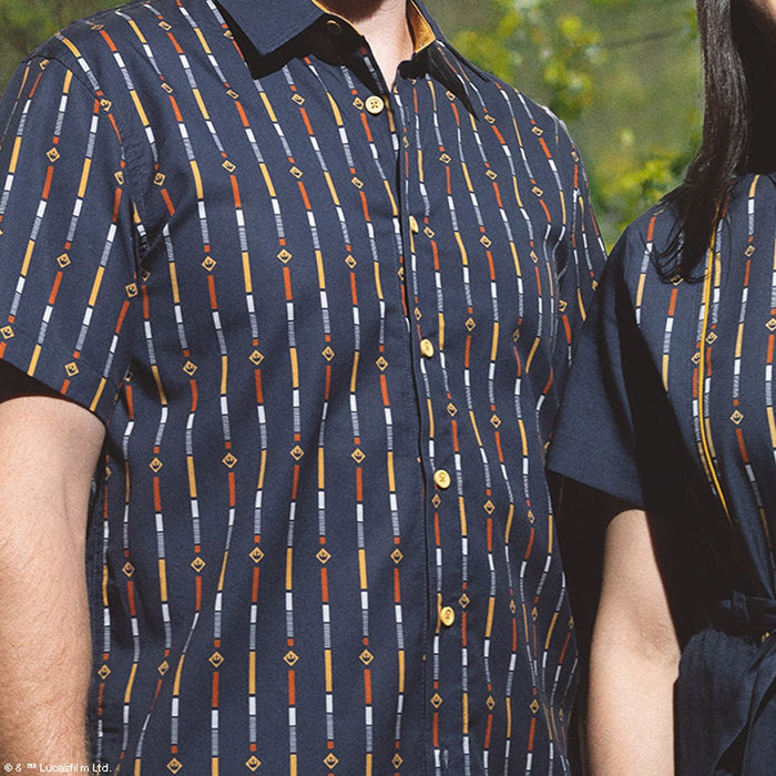 Rebel Striped Button-Down Shirt - Heroes & Villains-Star Wars-Button-Down