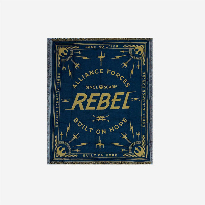 Rebel Tapestry Throw Blanket - Heroes & Villains-Star Wars-Throw Blanket