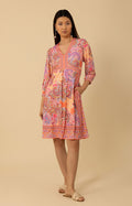 Remy Jersey Midi Dress, color_pink