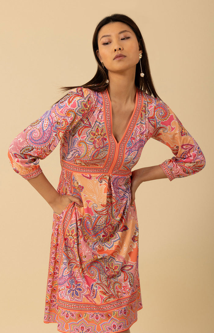 Remy Jersey Midi Dress, color_pink