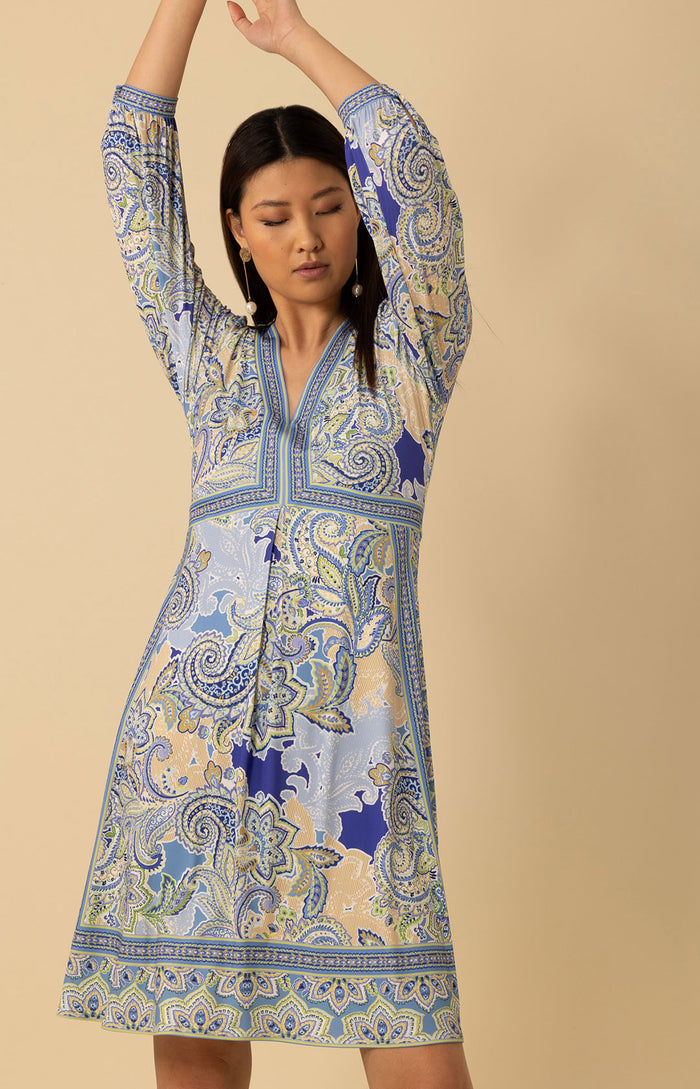 Remy Jersey Midi Dress, color_blue