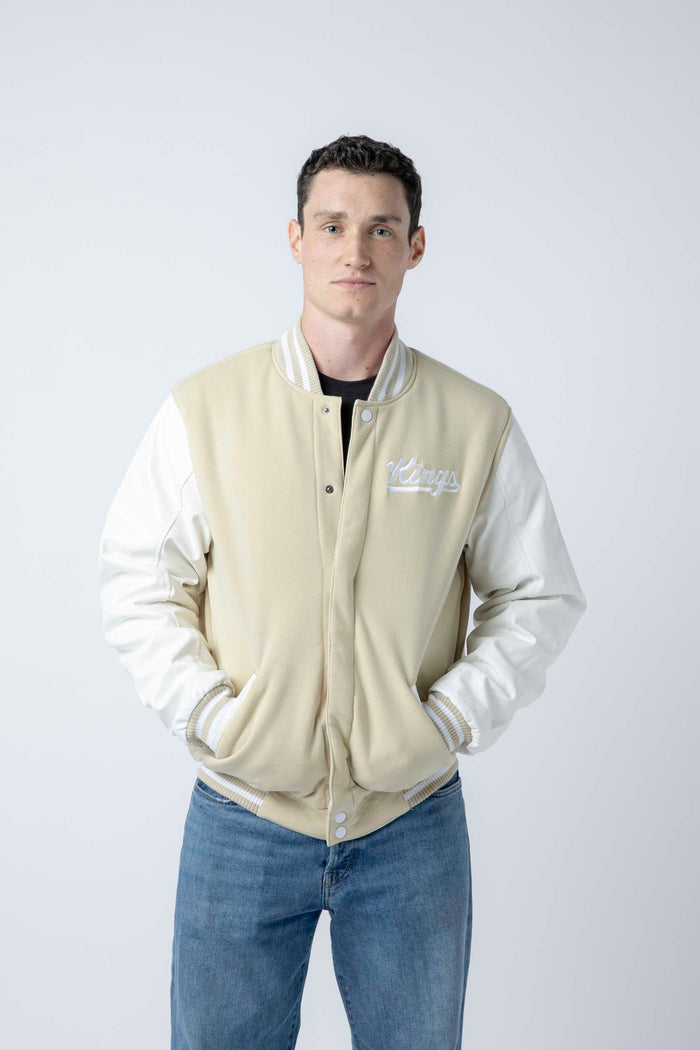 Reversible Fleece Varsity Jacket