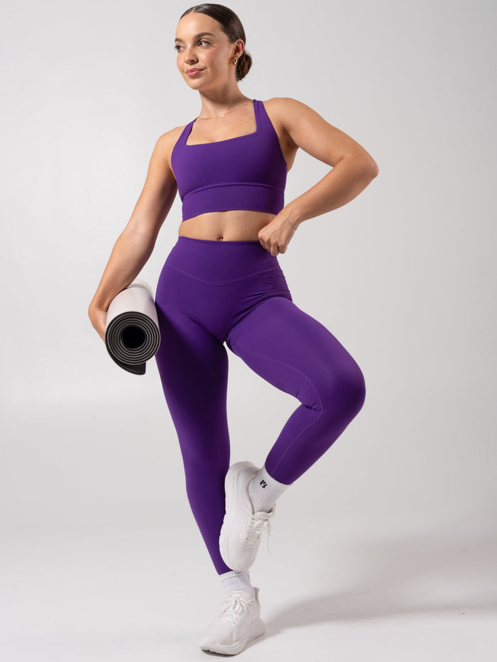 Revolution Sports Bra - Grape Jelly