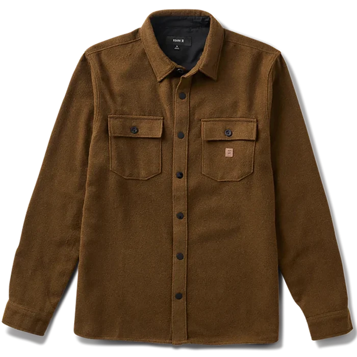 Roark Nordsman Flannel Shirt otter pure boardshop
