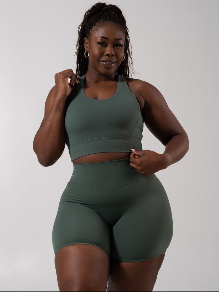 Rosa Sports Bra - Limon Pepino