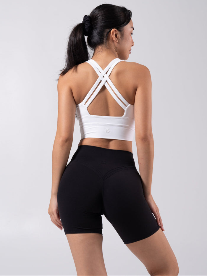 Rosa Sports Bra - White