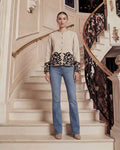 ROSEATE WHITE WOOL JACKET