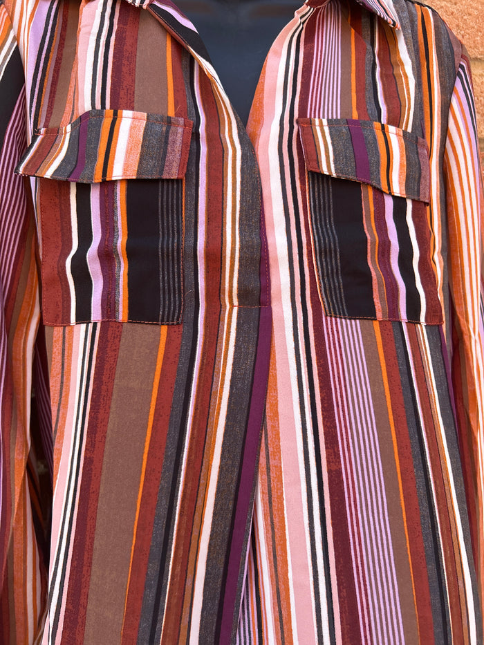 RUSSET CUSCUS BLOUSE