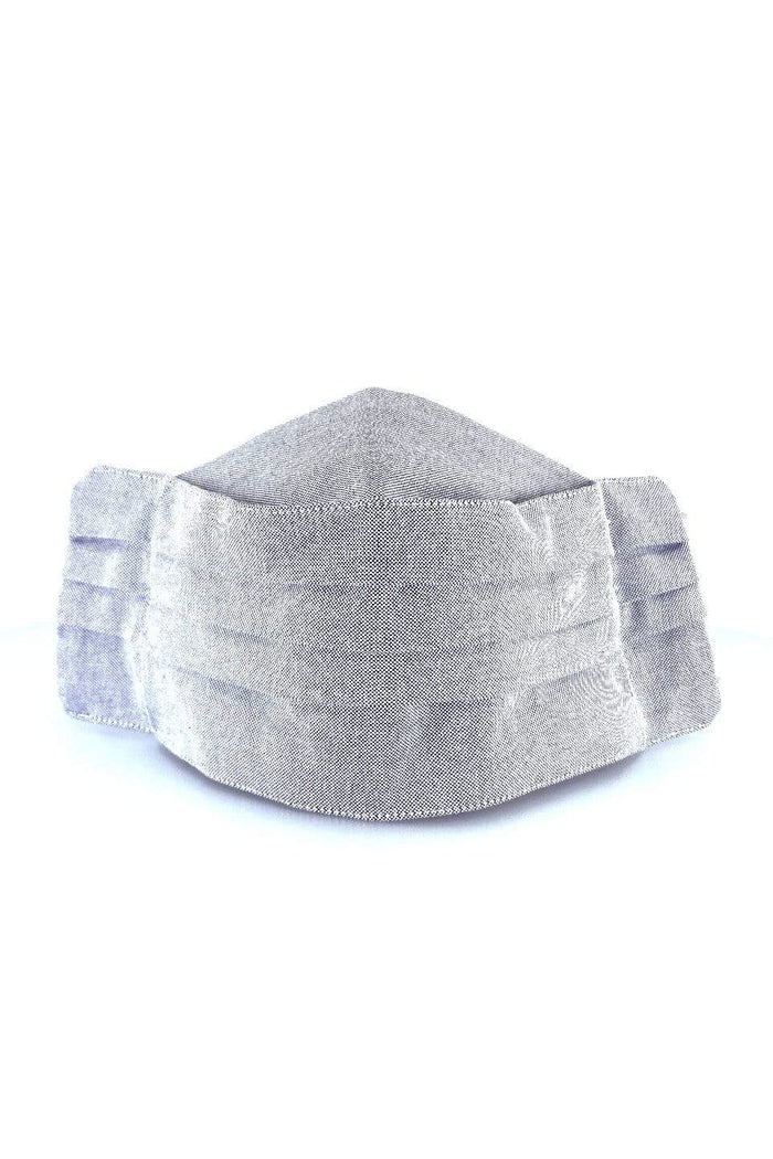 Safely Sip Face Masks Safely Sip Mask in Grey Denim - Chloe Dao