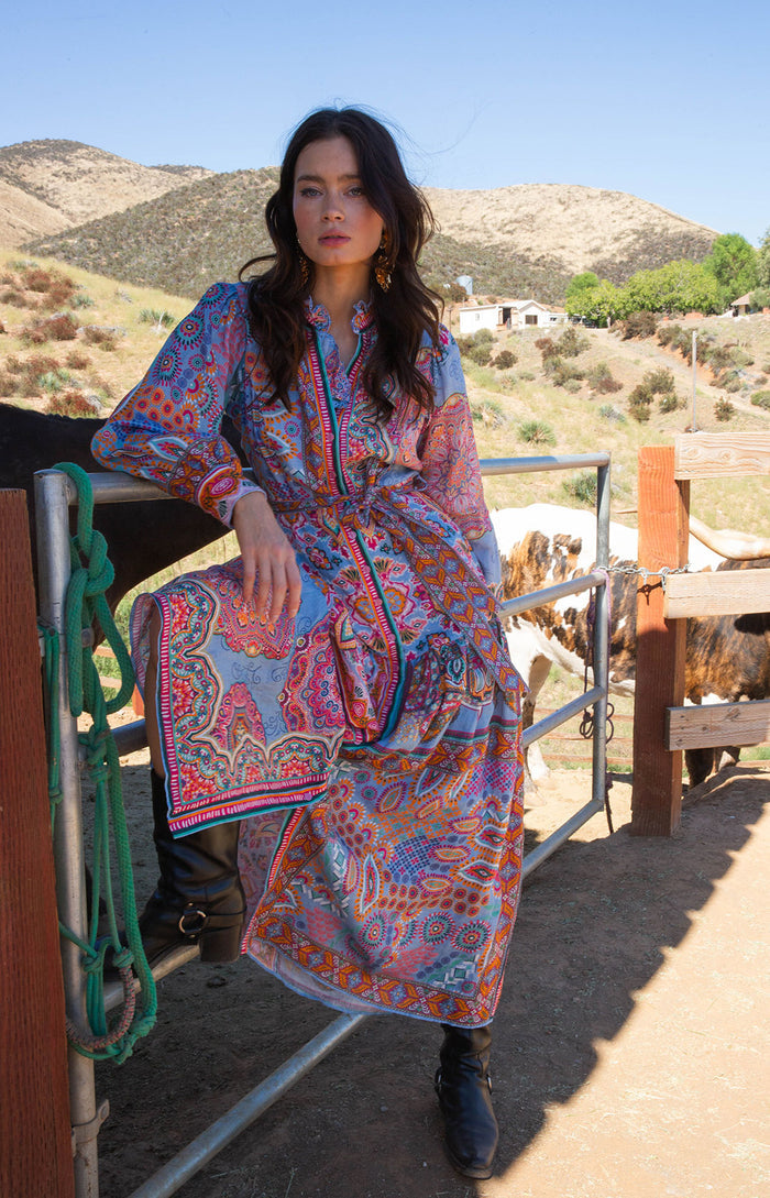 Samara Linen Maxi Dress, color_blue