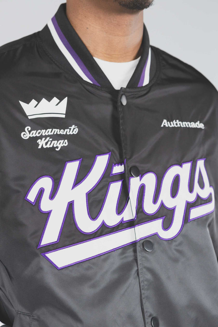 Script Satin Jacket