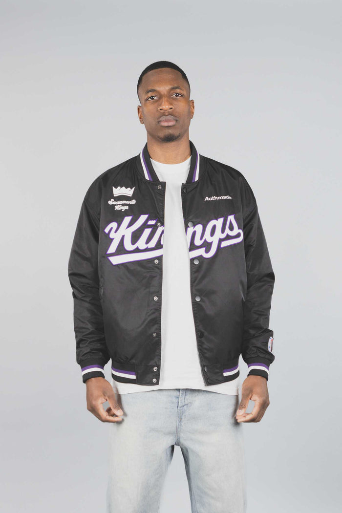 Script Satin Jacket