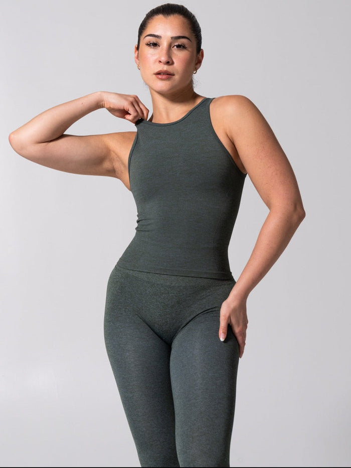 Shape Seamless Hip Tank - Heather Limon Pepino
