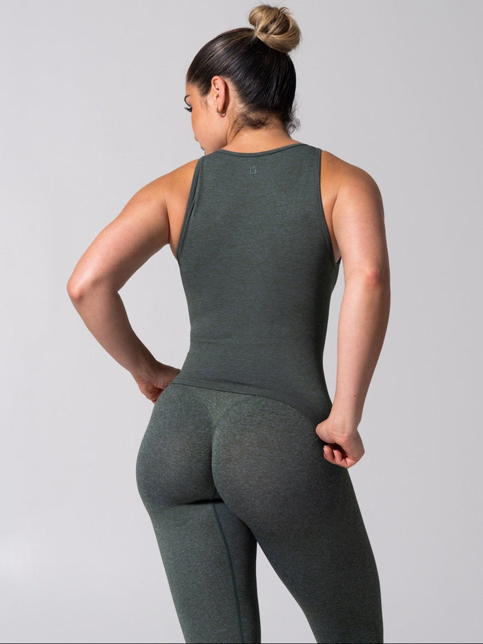 Shape Seamless Hip Tank - Heather Limon Pepino