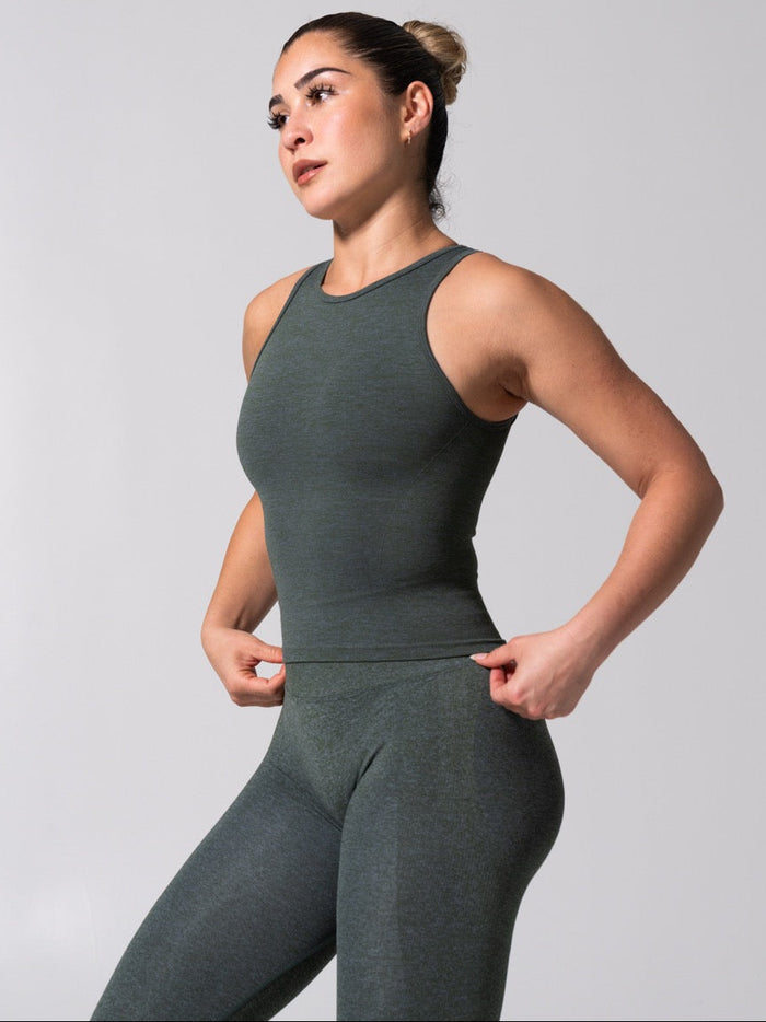 Shape Seamless Hip Tank - Heather Limon Pepino