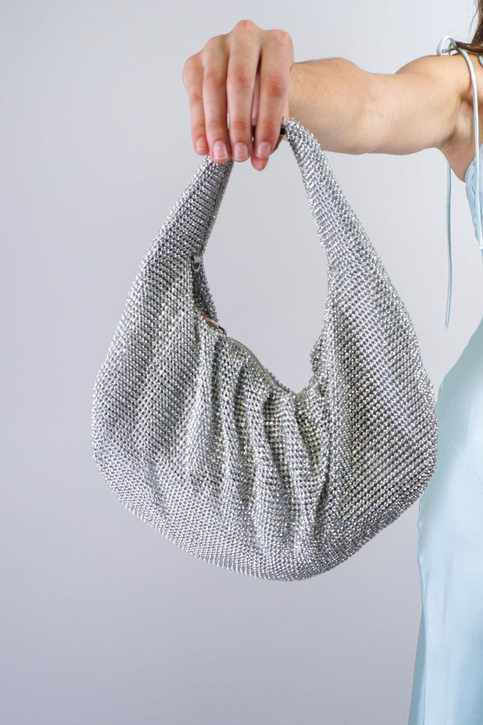 Private Label HANDBAGS Silver Sliver Clutch Bag