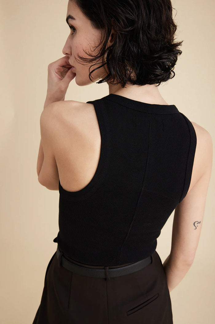 So1017 Basic Tank - Black