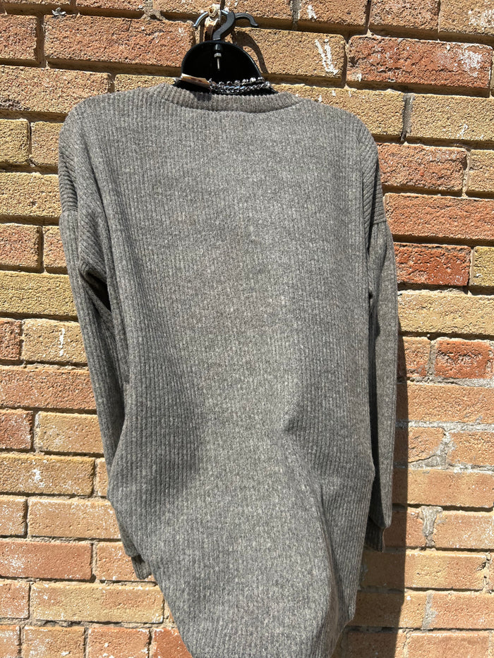 Soft Ribbed Long Sleeve Tops- 4 Colors