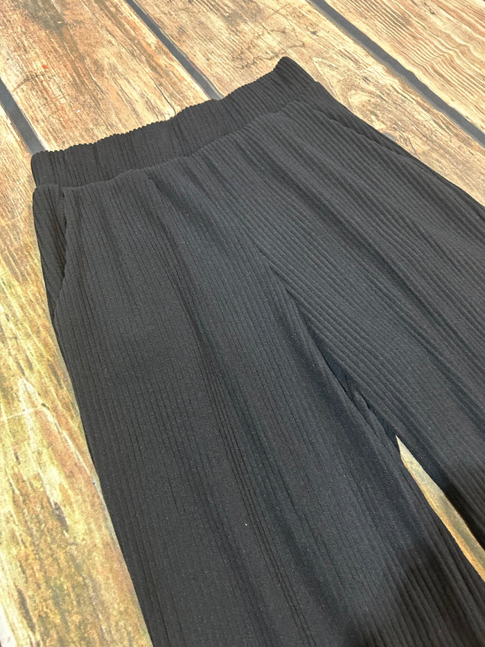 SOFT RIBBED PANTS- 4 Colors