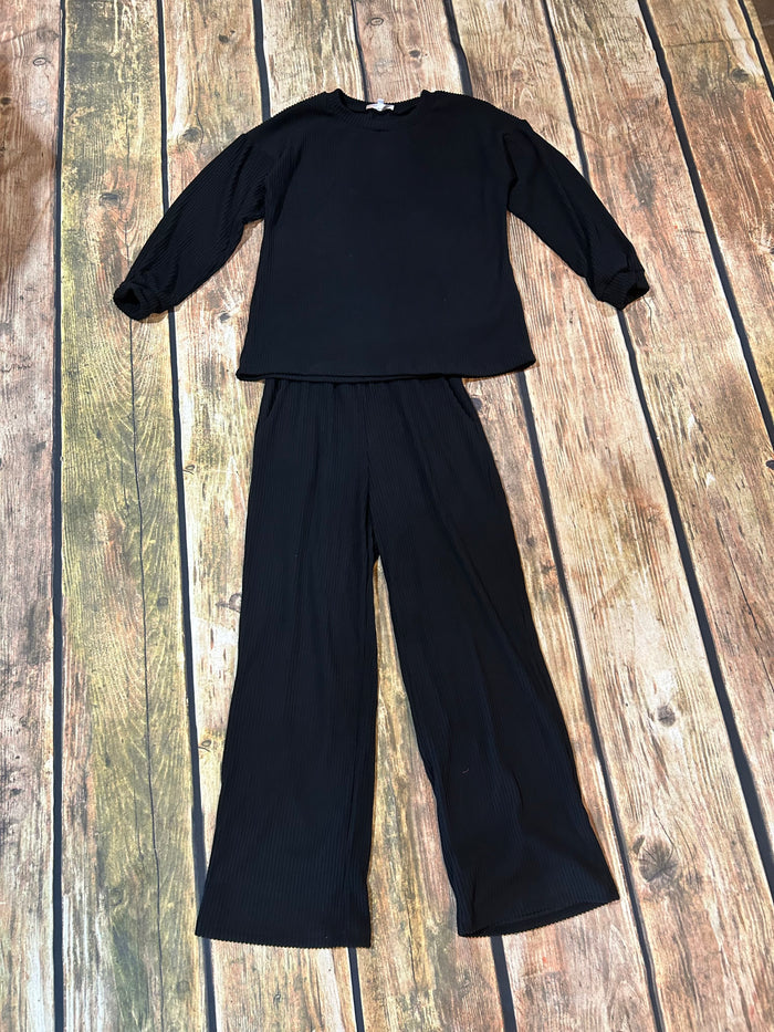 SOFT RIBBED PANTS- 4 Colors