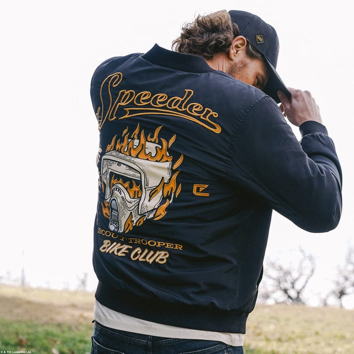 Speeder Bike Club Bomber Jacket - Heroes & Villains-Star Wars-Bomber Jacket