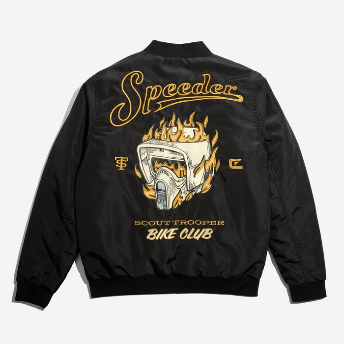Speeder Bike Club Bomber Jacket - Heroes & Villains-Star Wars-Bomber Jacket