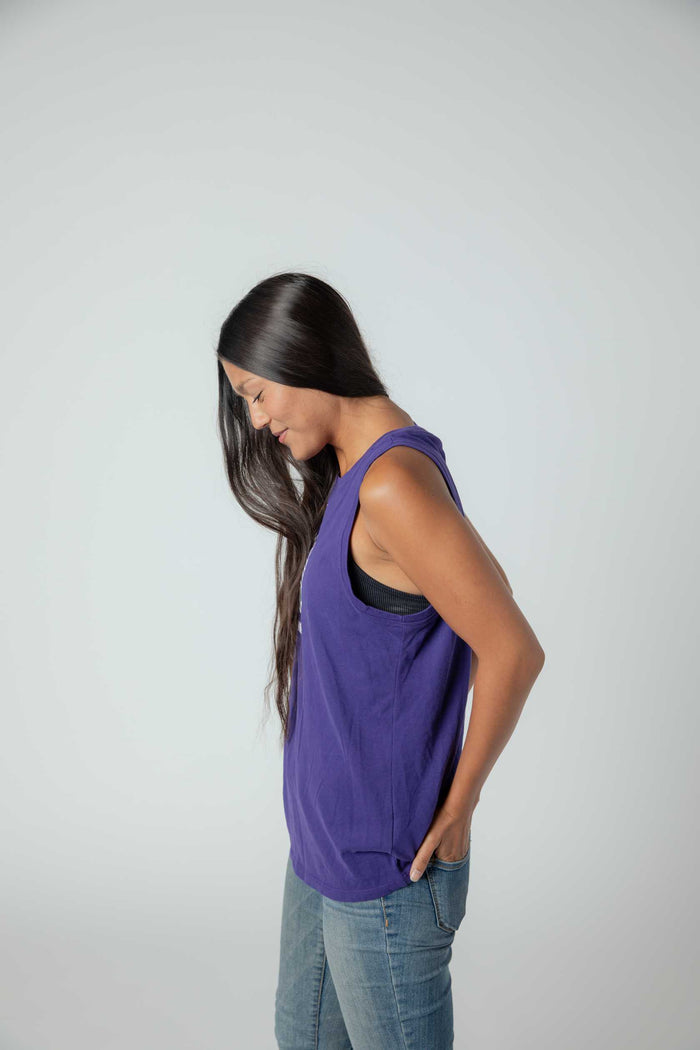 Split Primary Tomboy Tank
