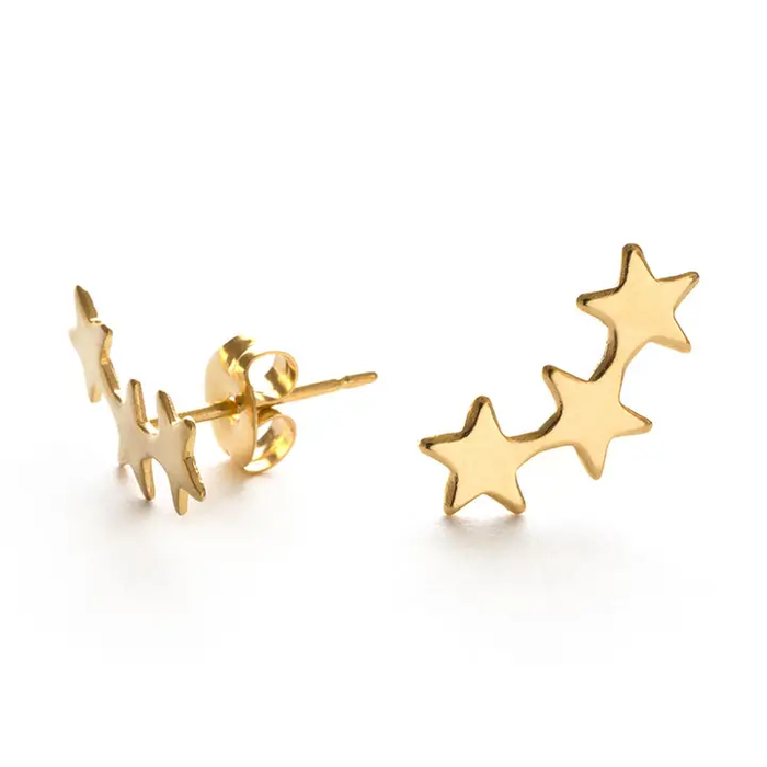 Star Cluster Stud Earrings